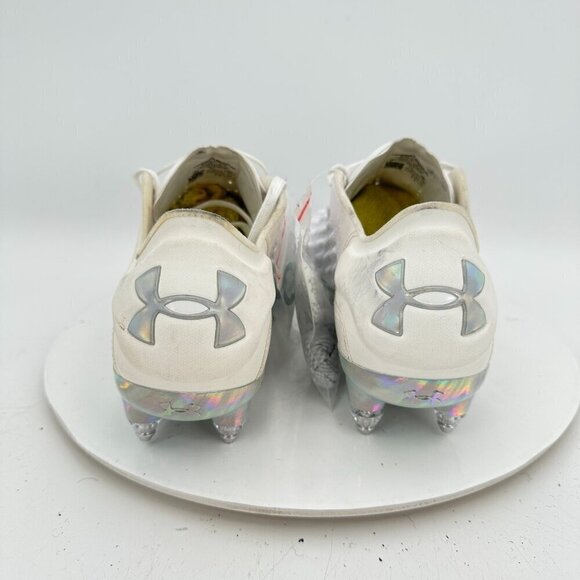 Under Armour Magnetico Clone Pro 2.0 Hybrid Men Size 10.5 3027541-100 White Shoe main image 5